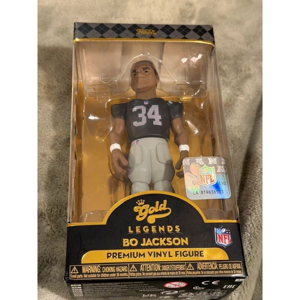Funko Gold NFL Legends Bo Jackson